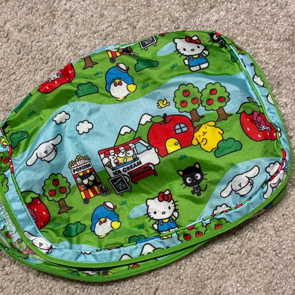 Hello kitty x Baggu Apples and Friends packing cube